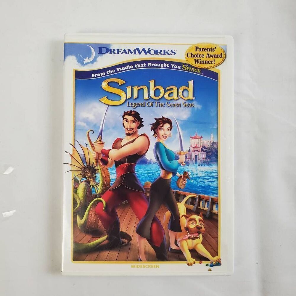 Sinbad: Legend of the Seven Seas DVD (DreamWorks)